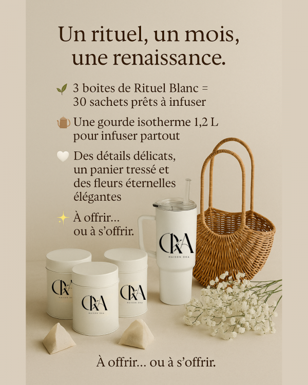 🌸 Coffret Saba – Rituel d’Exception (Cure 1 mois) – Image 2