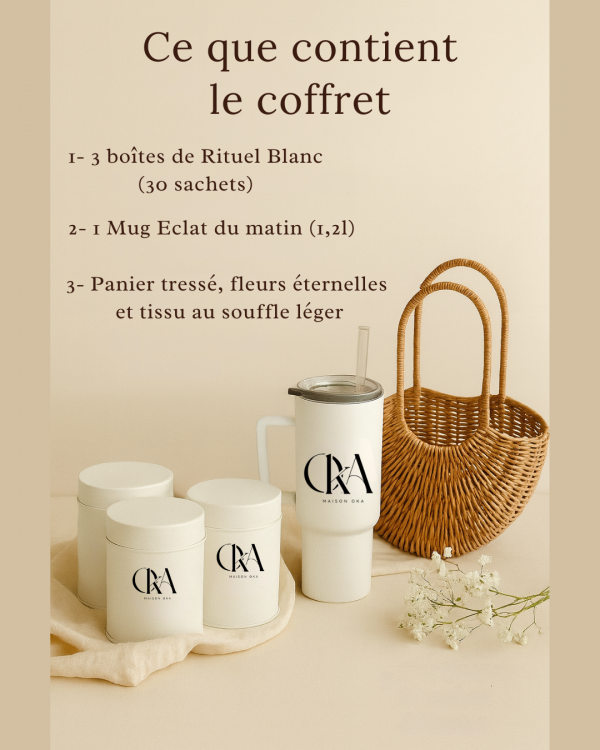 🌸 Coffret Saba – Rituel d’Exception (Cure 1 mois) – Image 4
