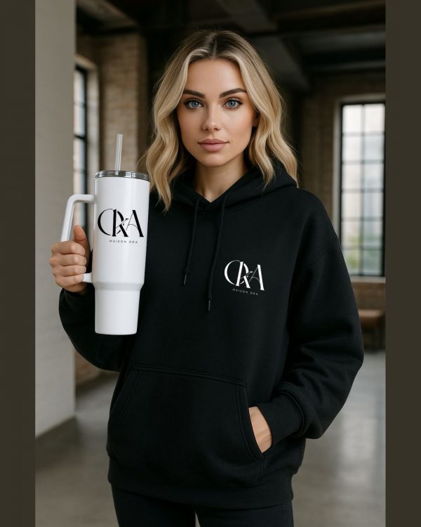 Pack Duo Maison Oka – Hoodie & Mug « Rituel Nomade »